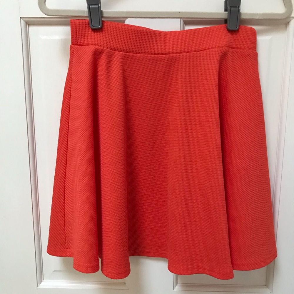 Orange skaters skirt